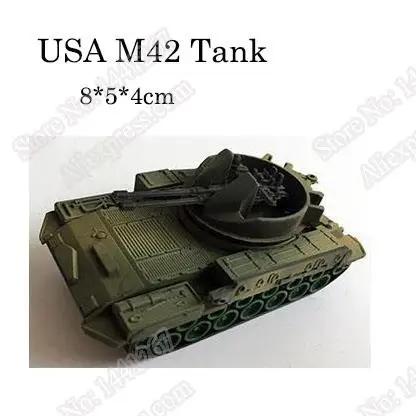 1/72 4D Plastic Assemble Tank Kits World War II Model Puzzle Assembling Military Sand Table Toys For Children