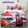 AFC Ajax Узорный Комплект Постельного Белья Одеяло Пододеяльник Наволочка Домашний Декор Подарок на День Рождения (1 пододеяльник + 2 наволочки, без наполнителя)