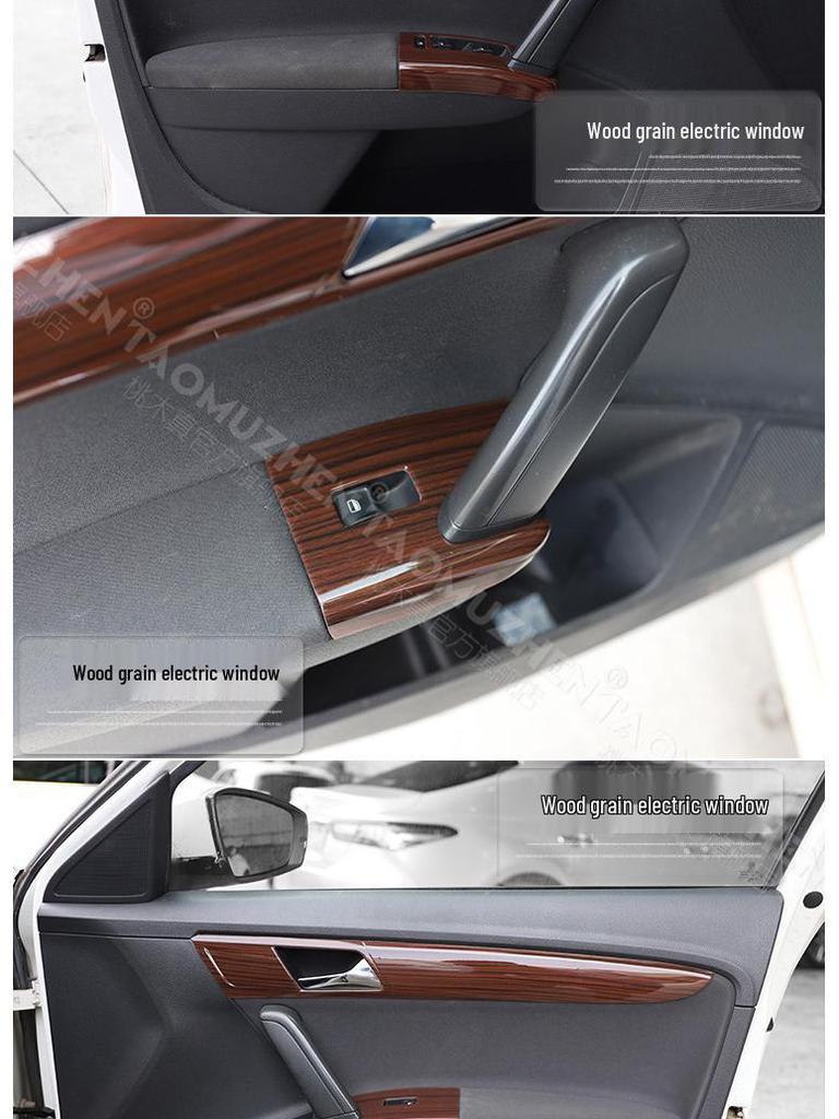 Lavida Декоративный комплект центральной консоли и ручки переключения передач с рисунком из углеродного волокна для 13 моделей