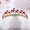 Children's Crown Tiara Princess Girl Performance Crown Crystal Headband Child Birthday Hairpin Hair Crown