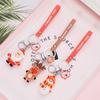 Keyring Women Ornament Kids Gift Doll Pendant Car Key Ring Bag Charm Key Chain Christmas Keychain