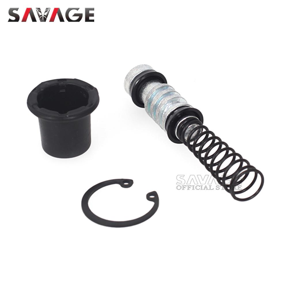 For KAWASAKI Z900 Z800 Z650 Z125 ZX-4R ZX6R ZX10R NINJA 650 VERSYS Rear Brake Master Cylinder Piston Spring Seals Set Repair Kit