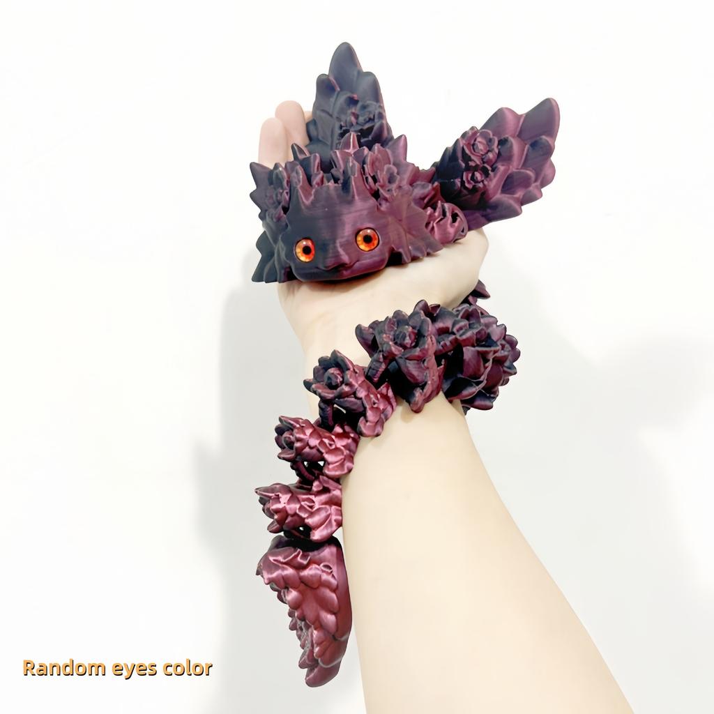3D Print Salamander Dragon Desktop Ornament 3d Print Animals Home Office Crafts Print Characters Christmas Gift Action Figur