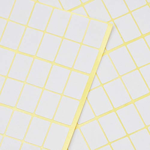 Removable Blank Small Label Stickers 13 19mm Waterproof Handwritten Price Tags for Office School and Home—Ideal for Storage Organization and Sor