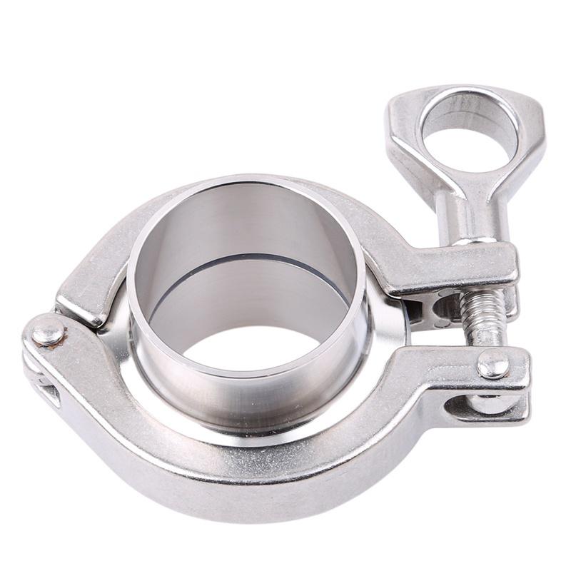 Exhaust V Band Clamp Flange Kit Auto Parts Stainless Steel For Turbo Exhaust Pipes V-Band Clamp Kit