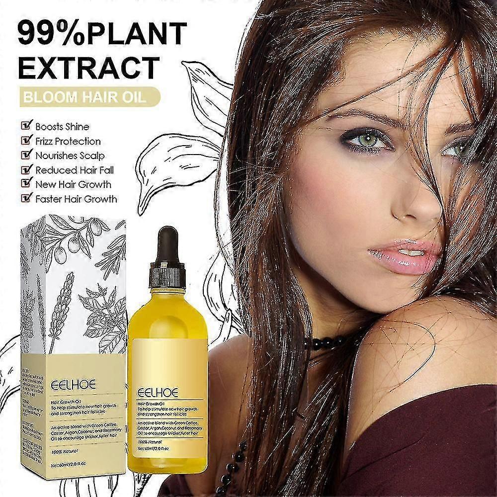 3x Hair Eseential Oil for Hair Growth, Hair Regrowth Serum Natural Hair Growth Treatment for Men Women