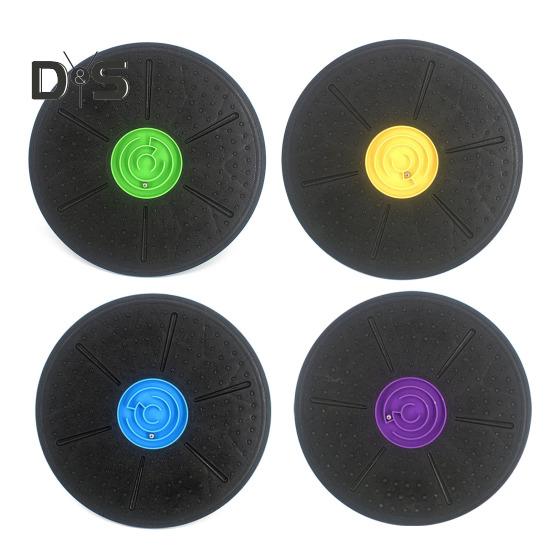 Балансировочная доска с мраморным лабиринтом, наклон 10-30 градусов, грузоподъемность 150 кг, круглая качающаяся доска для домашнего спортзала, фитнеса, укрепления мышц корпуса, осанки, нескользящая качалка