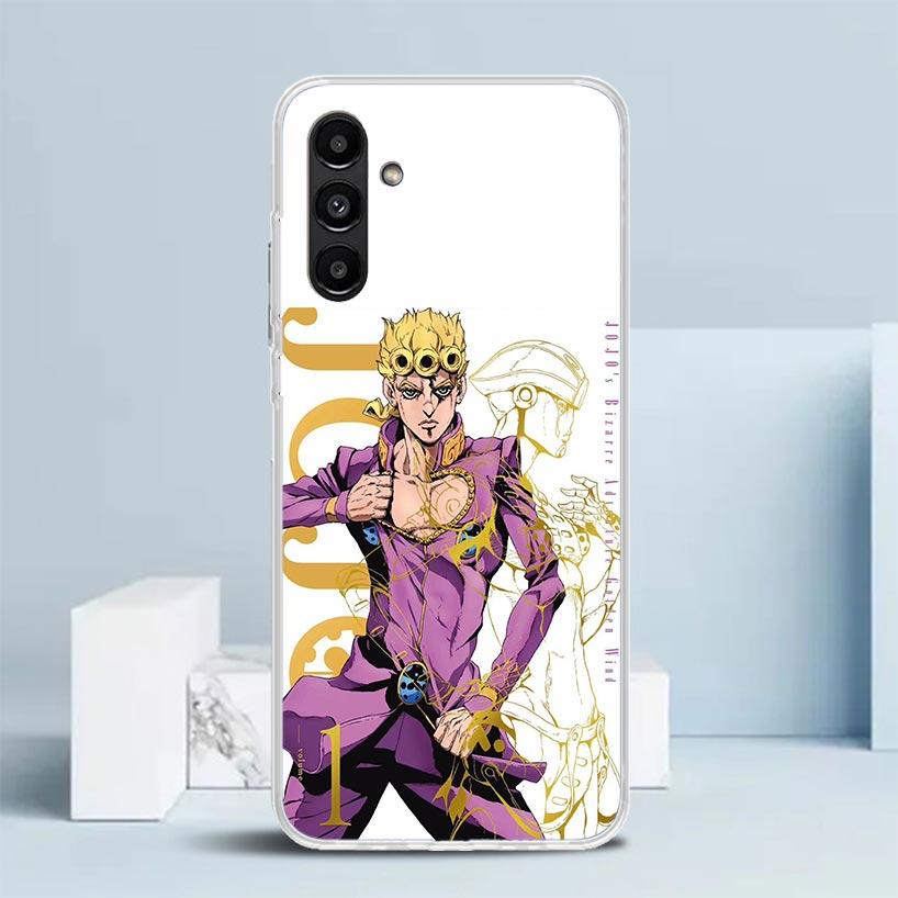 Чехол для телефона JoJo Adventure Giorno Giovanna для Samsung Galaxy A17 A37 A57 A16 A15 A14 A13 A56 A55 A54 A53 A36 A35 A34 A33 A26 A25