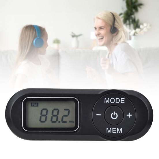 HRD-727 DSP FM Мини Дизайн ABS Радио Портативное Ретро Цифровой Дисплей Радио