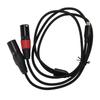 Звуковой кабель Type C - XLR 32 бит 384 кГц Plug and Play Type C - 2 XLR Male Кабель для усилителя мощности для