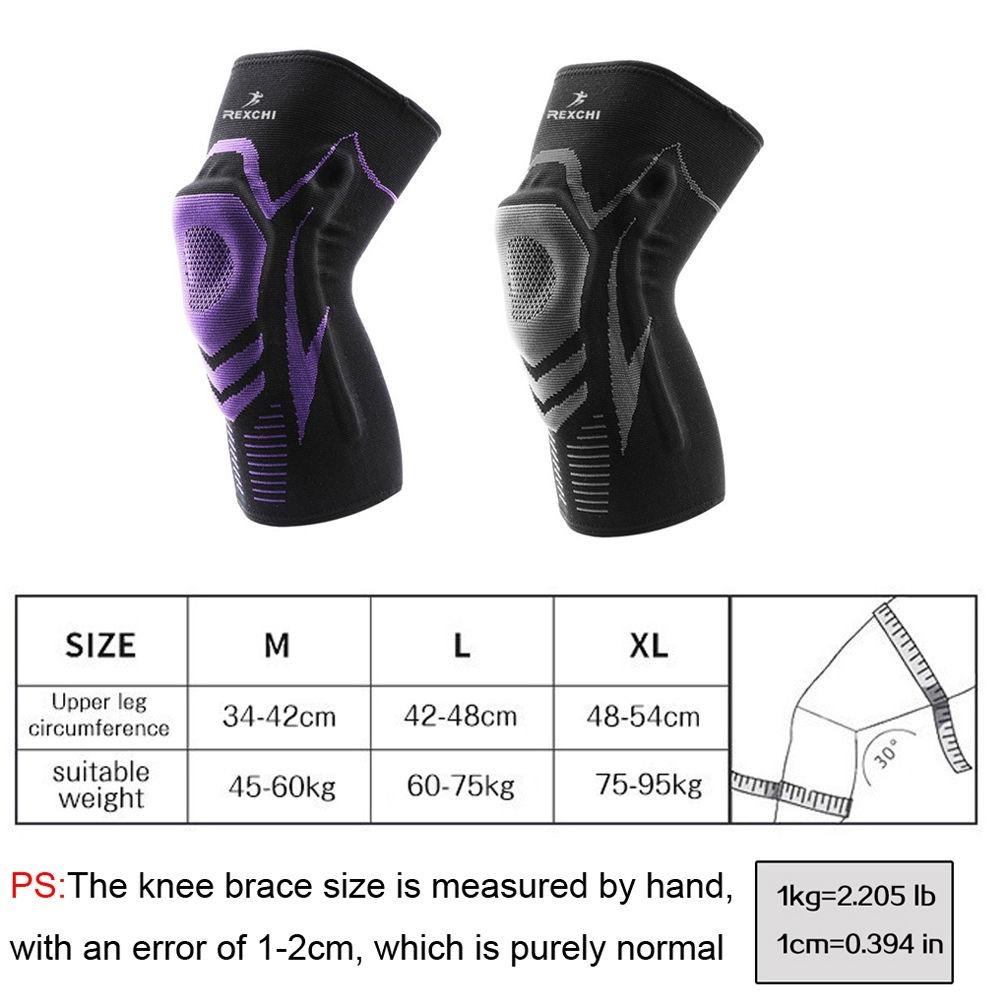 1 пара наколенников с гелевыми подушечками для надколенника и боковыми стабилизаторами, наколенники для разрыва мениска, ПКС, артрита, облегчения боли в суставах