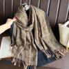 Luxury Brand Autumn Cashmere Pashmina Shawl Lady Wrap Warm Winter Scarves Design Print Female Foulard Hijab Stoles Scarf