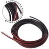 Уплотнительная лента бампера EPDM для переднего и заднего бампера автомобиля, 5 метров, резина T-типа