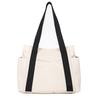 Women's Bag Solid Color Tote Bag Commuting Shoulder Bag Leisure Simple Mommy Go Out Bag Large Capacity Nylon Handbag