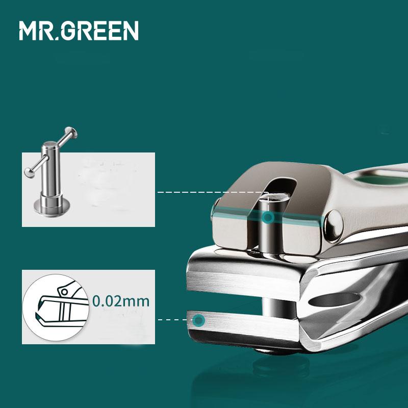 MR.GREEN Nail Clippers Stainless Steel Nail Cutter Clippers Nail file set Manicure Beauty Pedicure Finger Toe Scissors