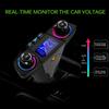 Bluetooth 5.0 Car Adapter FM/AUX Transmitter Kit MP3 Player Auto Wireless Handsfree Dual USB Charger LED Screen