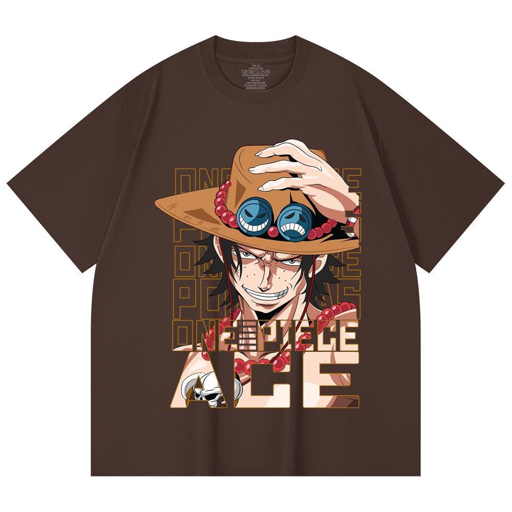 100% Cotton One Piece V60 Ace Print Unisex Heavy Cotton T Shirt