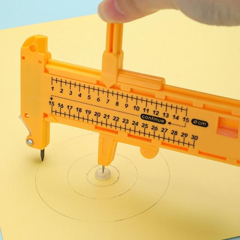 Rotary Compasses Circle Cutter Compasses Cutter Art Craft Tool Adjustable Precise Circular Cutter Dia 1cm-30cm Circle