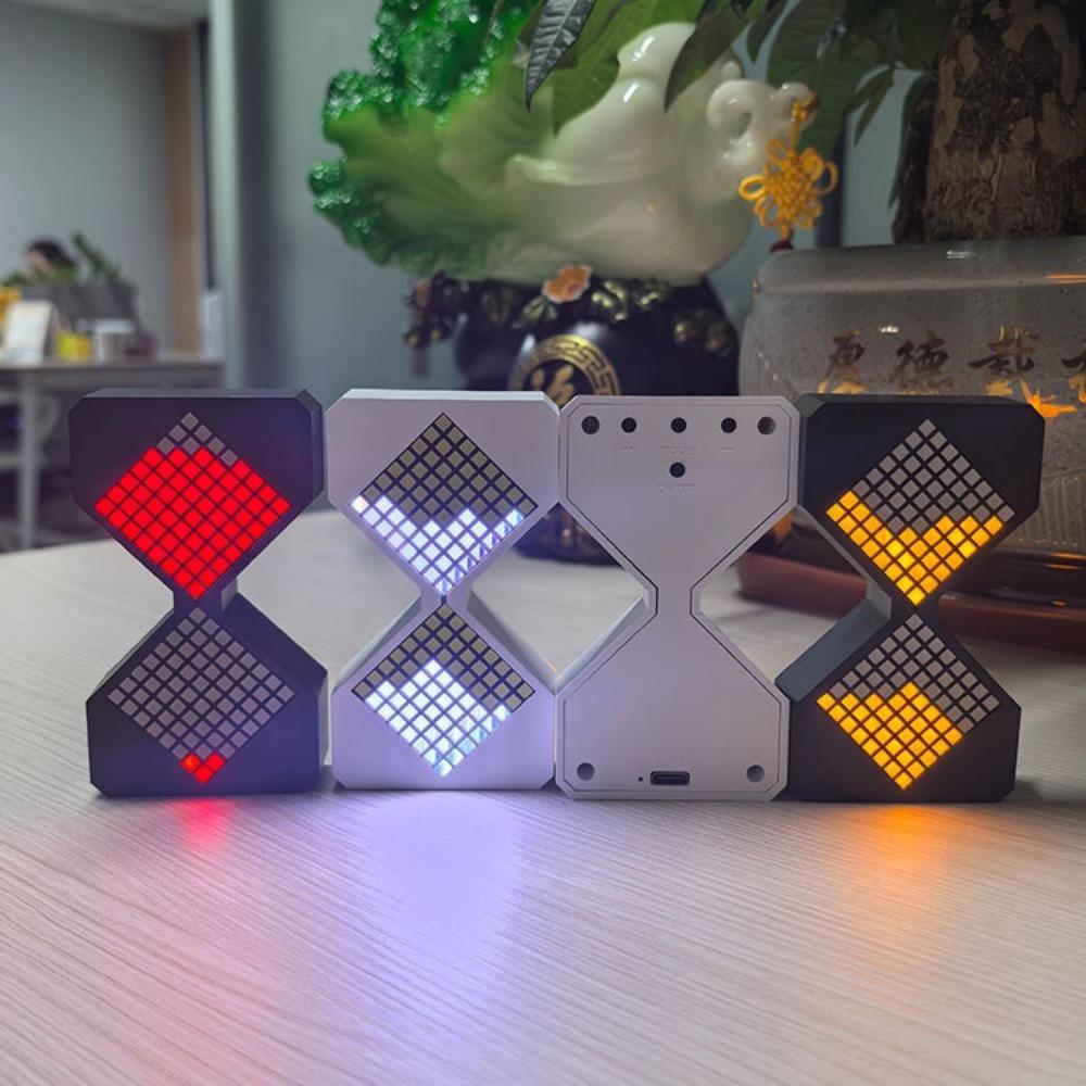 Стиль Кибер LED Электронные Песочные Часы с Технологией Чувствительности к Гравитации Sense DIY Цифровые Песочные Часы Домашний Декор Таймер 1-30 Мин