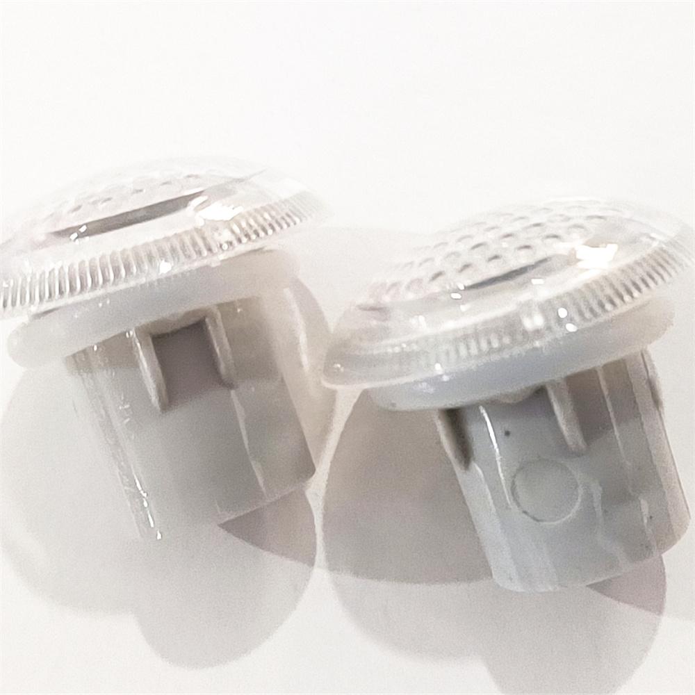 2Pcs Front Fender Side Marker Parking Light Lens For 10-21 Ford Transit Connect