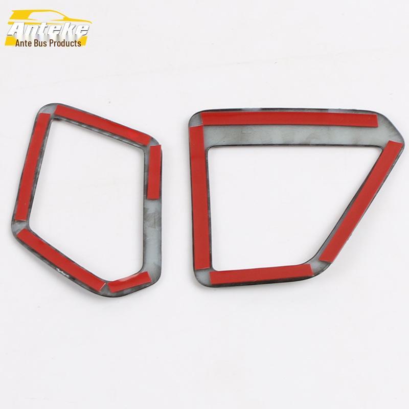 Front Small Air Outlet Bright Ring Dashboard Decorative Frame for 20 Models of 3 Series Cars