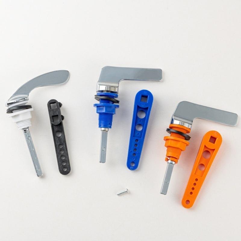 Запасные комплекты для ручки смыва унитаза Сплав цинка Ручка смыва унитаза Ручки смыва унитаза Рычаг смыва для большинства бачков унитаза