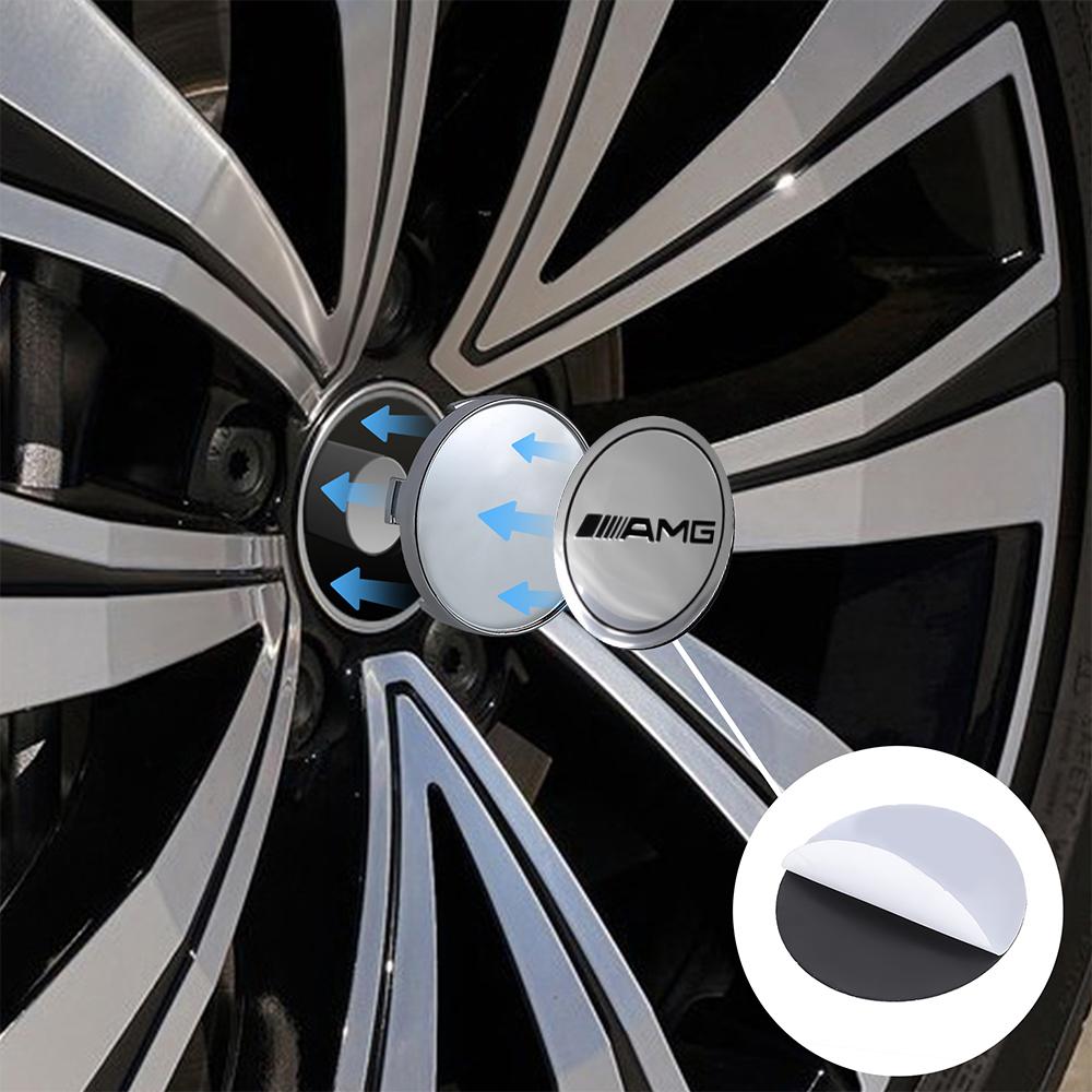 4Pcs 60/63/68mm Car Wheel Center Hub Cap For Mercedes Benz AMG W212 W204 W211 W168 W213 W124 A180 W212 E220 W204 W206 W211 W164