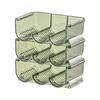 3pcs Lipstick Holder Transparent Storage Overlay Clear Lipstick Display Holder for Lip Gloss