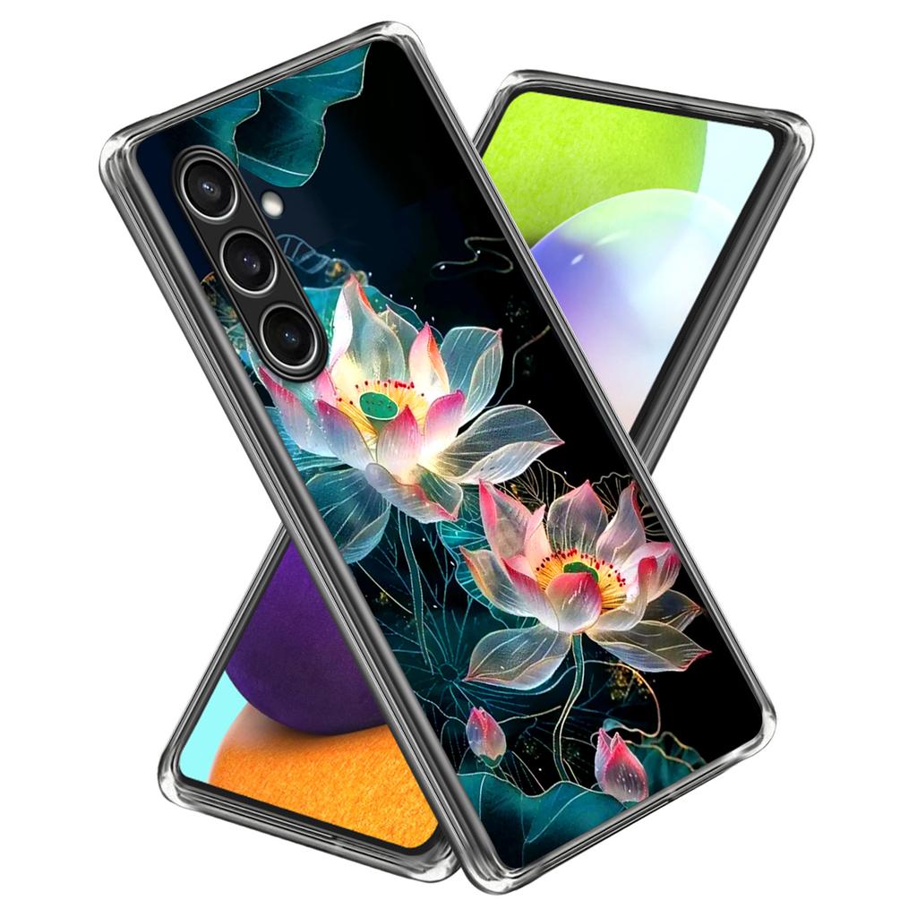 Чехол для Samsung Galaxy S24 FE, амортизирующий ТПУ, с напечатанным узором, чехол для телефона