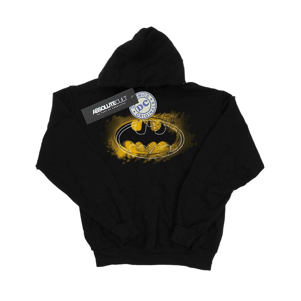 DC Comics Boys Batman Spray Logo Hoodie