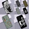 Чехол-скелет Кости Для Xiaomi 14T 11T 12T 13T Pro 13 14 15 Ultra POCO X7 Pro X3 X5 X6 F5 F6 M6 Pro Funda