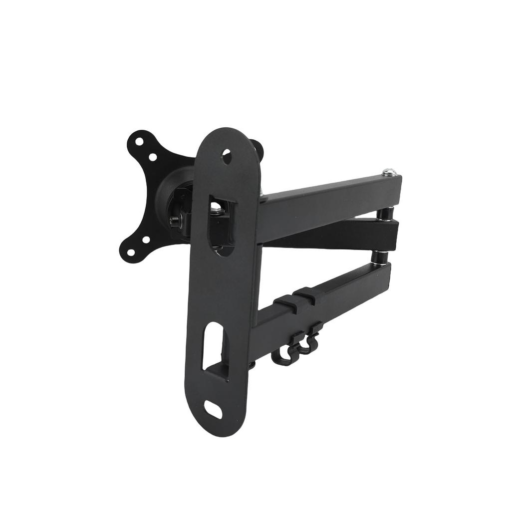 Настенное крепление для телевизора Железное Складное Поворотное Настенный кронштейн для телевизора с шарнирным кронштейном для экрана 75x75 мм 100 0 мм до 33,1 фунта