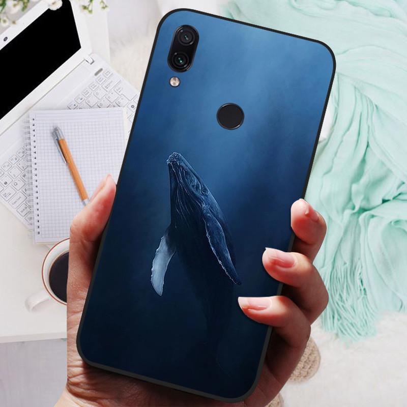 Для Xiaomi Redmi Note 7 Pro Чехол Противоударный Силиконовый ТПУ Задняя Крышка Для Redmi Note7 7Pro Note7Pro Couqe Funda Защитная Capa