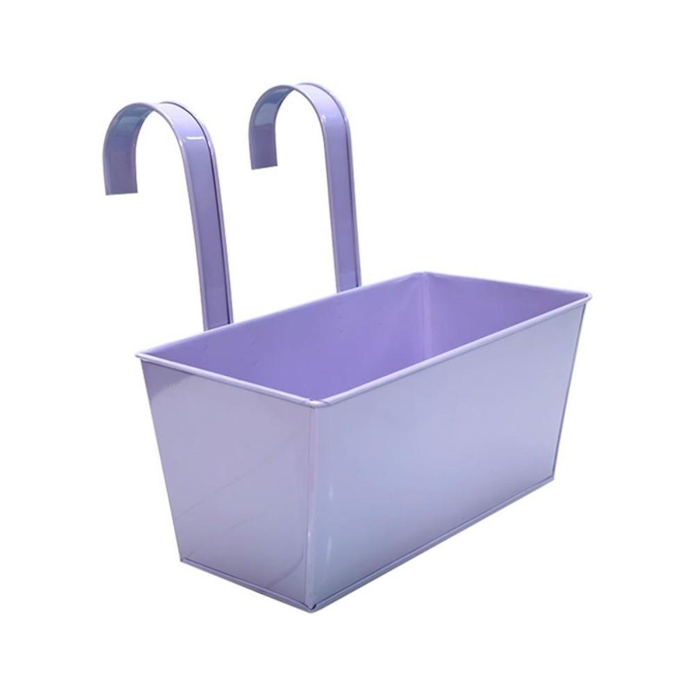 Window Box Hanging Flower Pots Metal Iron Storage Box Ornament Window Box Railings