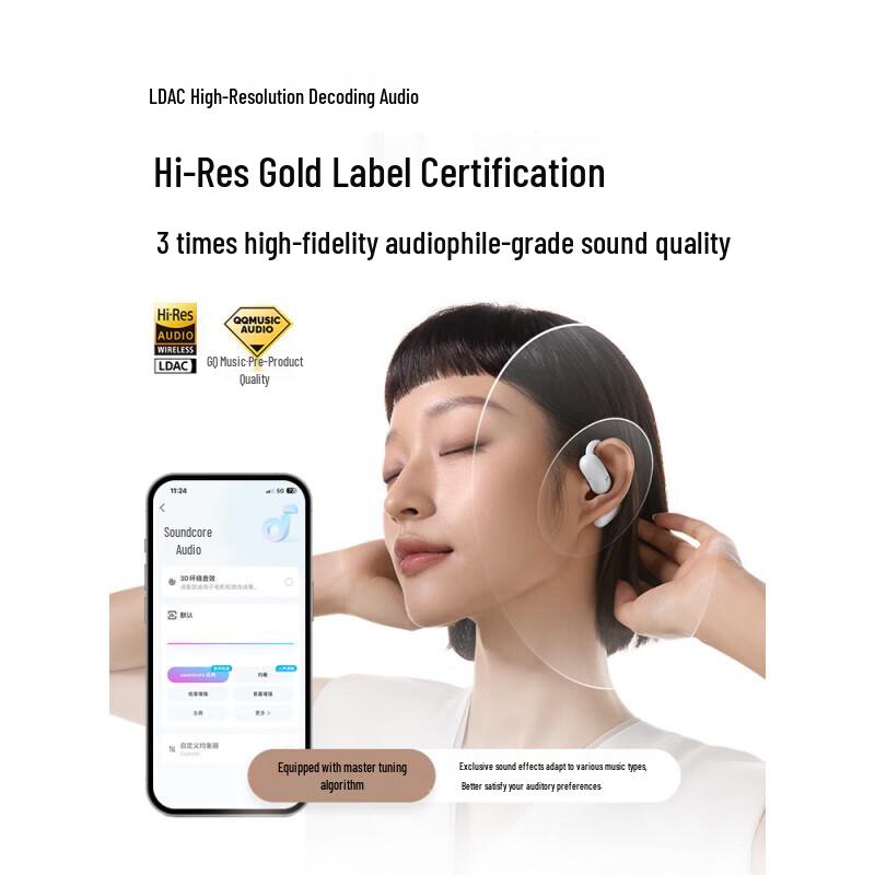 SoundCore AeroFit 2 Open-Ear Wireless Bluetooth Sports Headphones