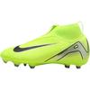 Zoom Mercurial Superfly 10 Academy MG GS Mad Voltage Pack Kids Sneakers Green Black FQ8304-700