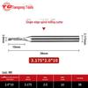 Tiangong 3.175 Engraving Knife: Single-Edged Spiral CNC Milling Cutter Tool Head