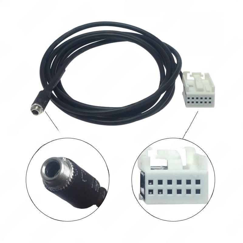 Совместимый входной кабель AUX для Mercedes-Benz Comand APS NTG/W169 W245 W203 (женский)