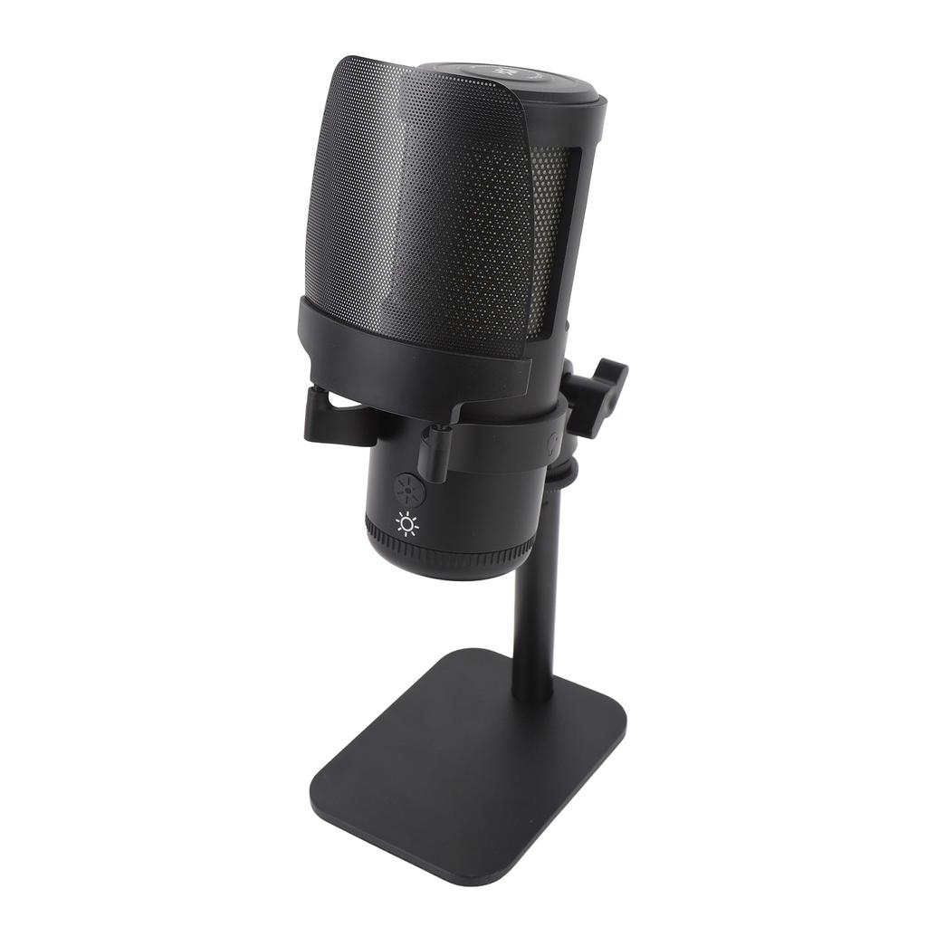 USB-микрофон Type C, проводной, Plug and Play, компьютерный конденсаторный микрофон для игровых трансляций в реальном времени