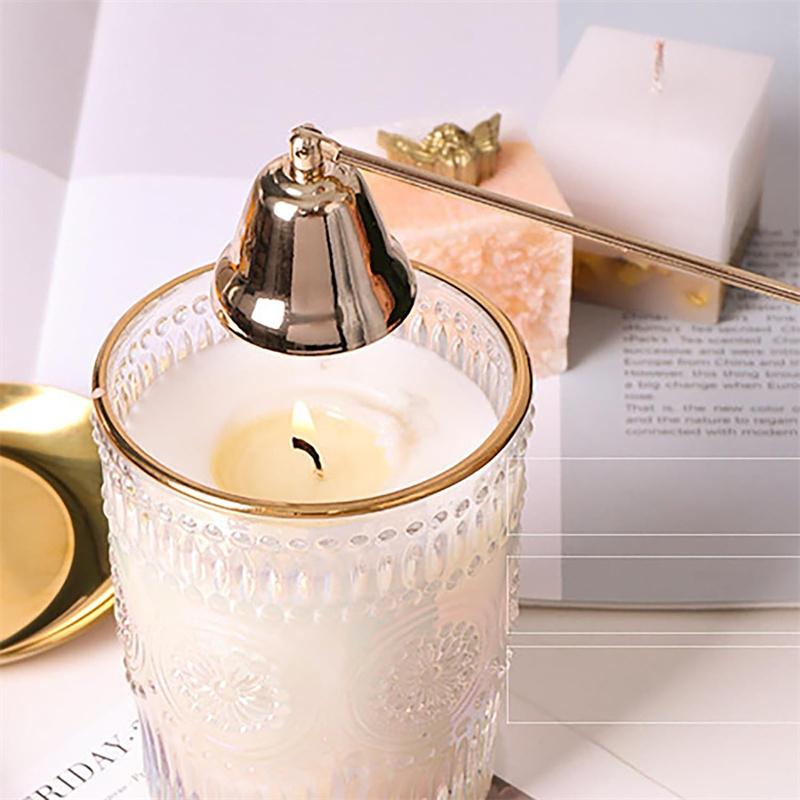 Инструмент для тушения свечей с длинной ручкой, аксессуар для тушения свечей, фитили для свечей, аксессуары из нержавеющей стали