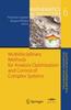 The Multidisciplinary Methods for Analysis, Optimization and Control of Complex Systems : 6 Book