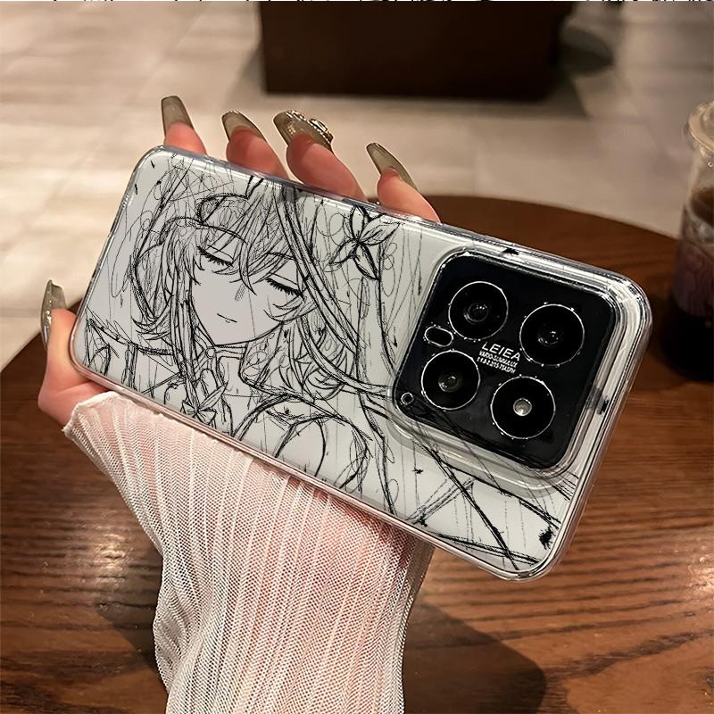 Тонкий мягкий чехол для телефона для For Poco X8 Pro X7 X6 F8 F7 Turbo 5 Max Turbo 4 Pro Защита камеры Ударопрочный / Чехол Poco / Чехол Redmi