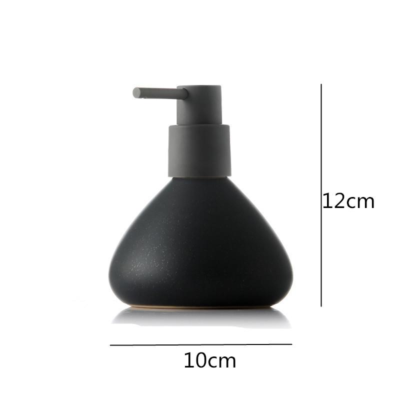 Бутылка для лосьона Nordic Ceramics 280 мл 500 мл Конический пресс Бутылка Товары для ванной комнаты Бутылка для дезинфицирующего средства для рук Контейнер для геля для душа