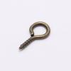 100-200pcs/lot Small Tiny Eye Pins Eyepins Hooks Eyelets Screw Threaded Clasps Hooks Supplies For Jewelry Findings Wholesale