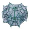 Foldable Fishing Bait Trap 6/8/10/12/16 Holes Heavy Duty Fine Mesh Portable Collapsible Shrimp Minnow Crawfish Catcher Trap Cast Trap Net Dip Cage