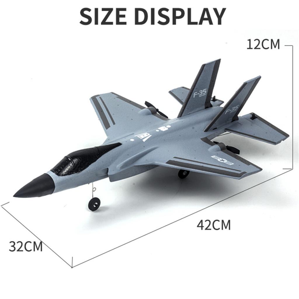 RC Plane 4CH F35 F22 Fighter 2.4G EPP RC Airplane Lightning Remote Control Aircraft Warbird Flight Toys for Boys Kids Children F935