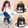 Bag Women's 2025 New Trendy Fashion One Shoulder Oblique Span Multi-purpose Soft Leather Women's Bag Large Capacity Backpack Student Bag