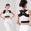 Hunchback Posture Posture Wrapped Easy To Put On and Take Adjustable Washable Belt, Support, Belt, Shoulder, Spine, Back, Unisex, Breathable, Off,