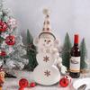 Рождественский орнамент в виде снеговика, очень мягкий, износостойкий, очаровательный внешний вид, игрушка для рождественской вечеринки, украшение для рабочего стола