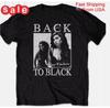 Новая Эми Уайнхаус Back To Black Подарок для фанатов Унисекс Футболка S-5Xl